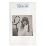 Taylor Swift Signed The Tortured Poets Department 5x5 CD Insert Autograph Grade 10