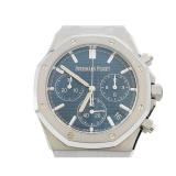 Audemars Piguet Royal Oak 50th Anniversary Mens Watch with Blue Dial