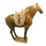 Antique Chinese Tang Dynasty Glazed Horse