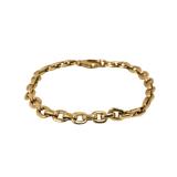 Cartier Meplat 18K Yellow Gold Oval Cable Link Bracelet