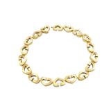 Cartier Open Heart C Link Multi Motif 18K Yellow Gold Bracelet