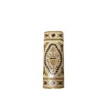 Vintage Cartier 18K Gold and Enamel Style Traditional Pattern Lighter