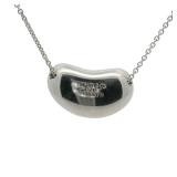 Tiffany & Co. Elsa Peretti Large Bean 925 Sterling Silver Necklace