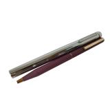 Vintage Sheaffer Purple and Black Fountain Pen and Ballpoint Pen Set