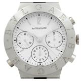 Bvlgari Diagono Platinum Chronograph Watch