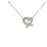 Tiffany & Co. Paloma Picasso Loving Heart Sterling Silver Necklace