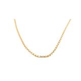 Cartier Venice Medium Box Link Chain 18K Yellow Gold Necklace