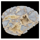 Golden Calcite Septarian Nodule
