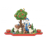 Käthe Wohlfahrt Wooden Shepherd Tealight Holder