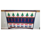 Vintage San Marco Christmas Throw Blanket