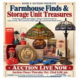 BOOMXAUCTIONS.COM - Olympia Wash. Sale Closes Oct 22nd 6pm