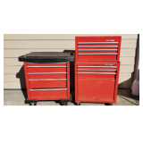 Craftsman Red Steel Tool Storage Set