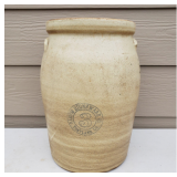 Vintage Pacific Stoneware Co 3-Gallon Crock with Lid