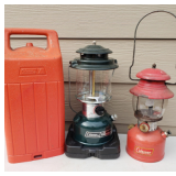 Vintage Coleman, The Powerhouse & A 1960s 200A Lantern Duo