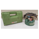 Vintage Coleman All 90 Single Burner Camp Stove with Case