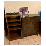 Shelf, chest of drawers