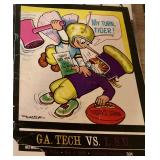 GA Vs LSU, vintge