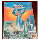 Super Bowl program