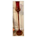 Wooden sanctuary lamp