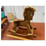 Vintage Childs Rocking Horse