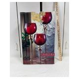 Glass Hurrican Candleholders