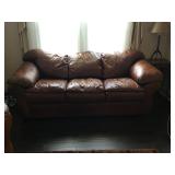Leather sofa