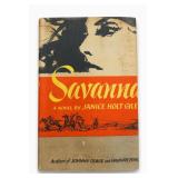 Savanna Hardcover Novel by Janice Holt Giles