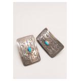 Sterling Silver Turquoise Earrings