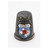 Sterling Silver Tyler Texas Souvenir Thimble