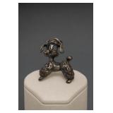 Sterling Silver Poodle Pendant