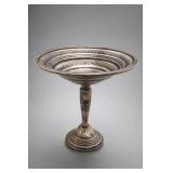Sterling Silver Weighted Pedestal Compote