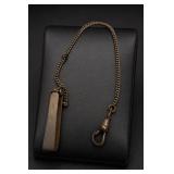 Art Deco Belt Loop Pocket Watch Chain