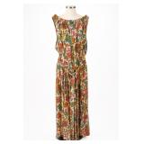 Multicolor Floral Paisley Maxi Dress