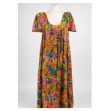 Handmade Floral Butterfly Maxi Dress