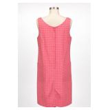 Skimma Pink Gingham Sleeveless Dress