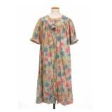 Floral Button-Front Housecoat