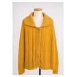 Handmade Cable-Knit Cardigan