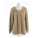 Button-front knitwear Sweater 100% acrylic Size 44