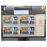 1984 U.S. Winter Olympic Stamp Block