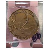 1863 Civil War Token, United We Stand