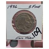 1937 Buffalo Nickel