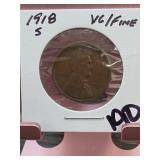 1917-S Lincoln Wheat Cent