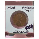 1925-S Lincoln Wheat Cent