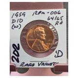 1960-D Lincoln Memorial Cent