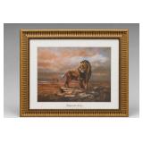 Sylvia Duran "Majestic Lion" Framed Print