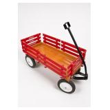 State Farm Insurance Painted Wood And Metal Wagon