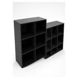 Black 6-Cube Storage Organizers
