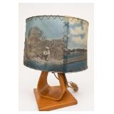 Vintage 1950s Mid-Century Cowboy Stirrup Lamp