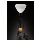 1950s Heifetz Atomic Hairpin Cork Ball Table Lamp