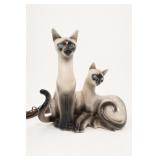 CRANE & CO Ceramic Cat Figurine Electrical Cord